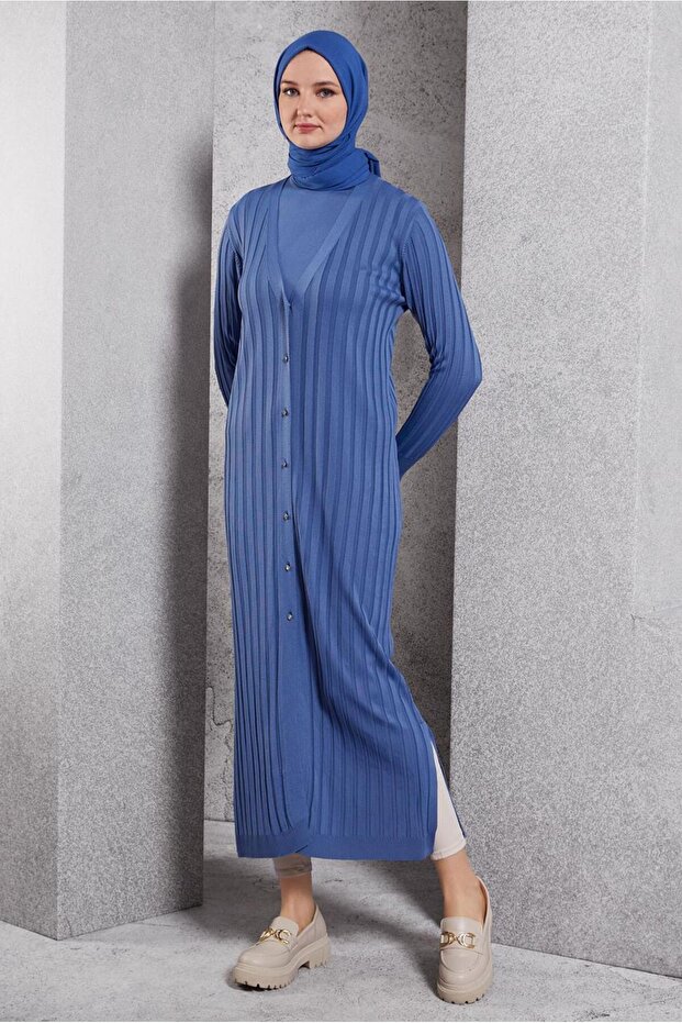 UZUN TRİKO HIRKA 45017 - 2