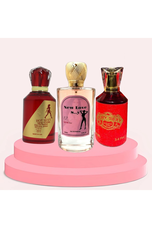 مجموعة 3 عطور فرمونية رومانسية 100 مل