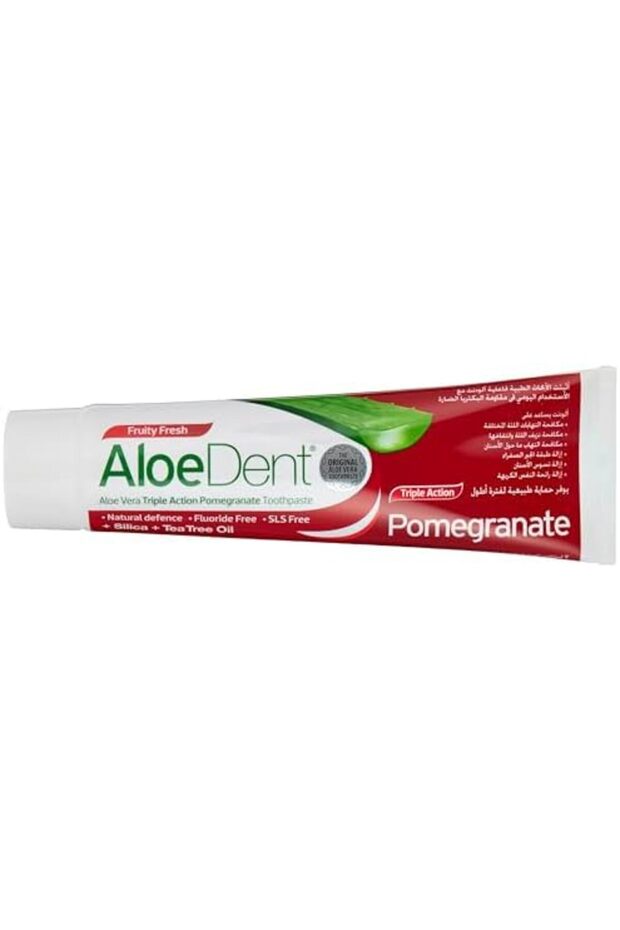 Aloe Dent Triple Action Pomegranate Toothpaste, 100 ml - 6