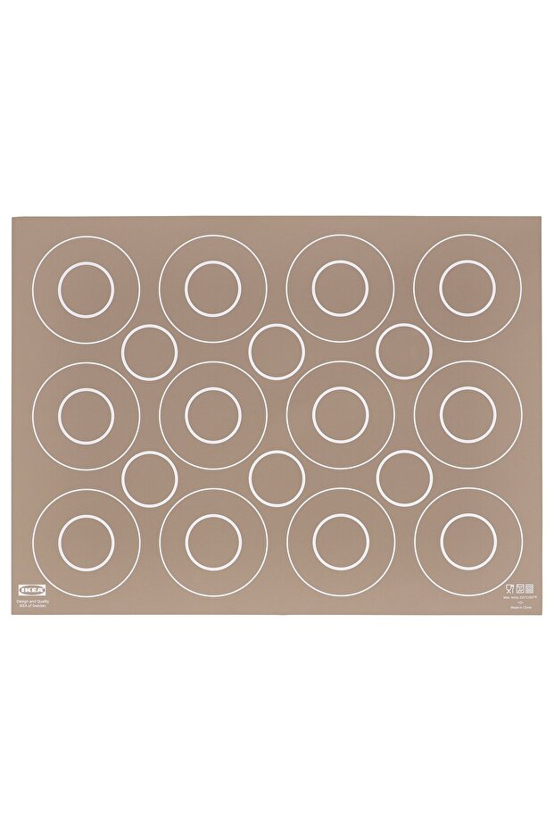 BAKTRADITION Baking mat, beige, 41 x 31 cm