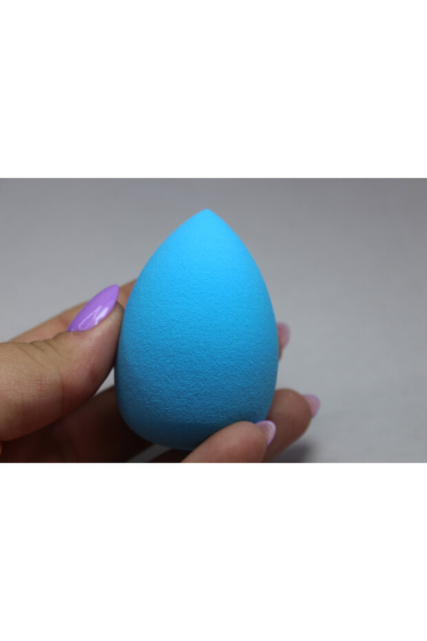 Makeup Sponge, Blue - 5