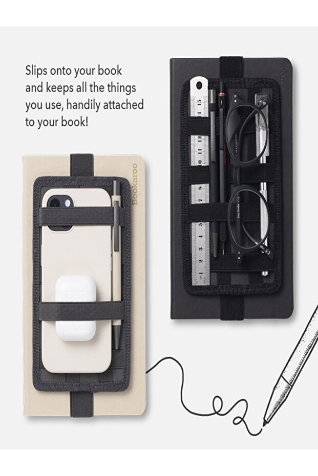 Bookaroo Notebook Tidy - Navy - 3