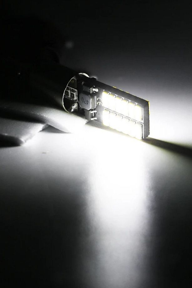 T10 Dipsiz Park Ampulu 24 Ledli Beyaz 2 adet 12volt - 2