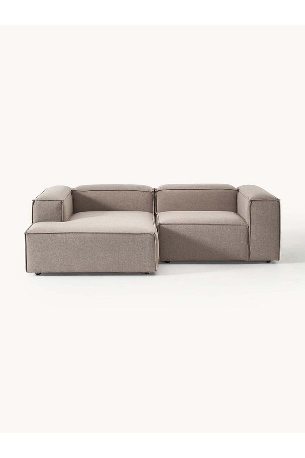 Most Mollis Plus Sol Köşe 2 Modül Köşe 10 Kahverengi Keten Kumaş Yumuşak Sünger(EVİNİZE TESLİM) - 5