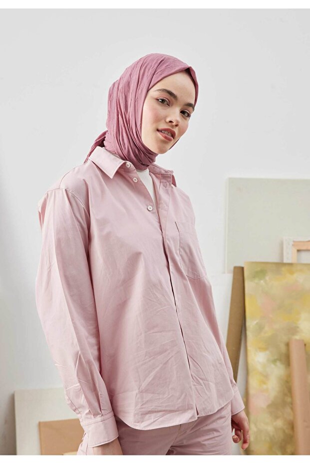 BAMBU ŞAL GÜL PEMBE - 3