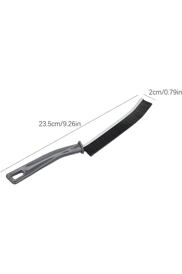 3-Piece Bathroom Crevice Cleaning Brush, Gap Brush for Kitchen Tiles & Corners