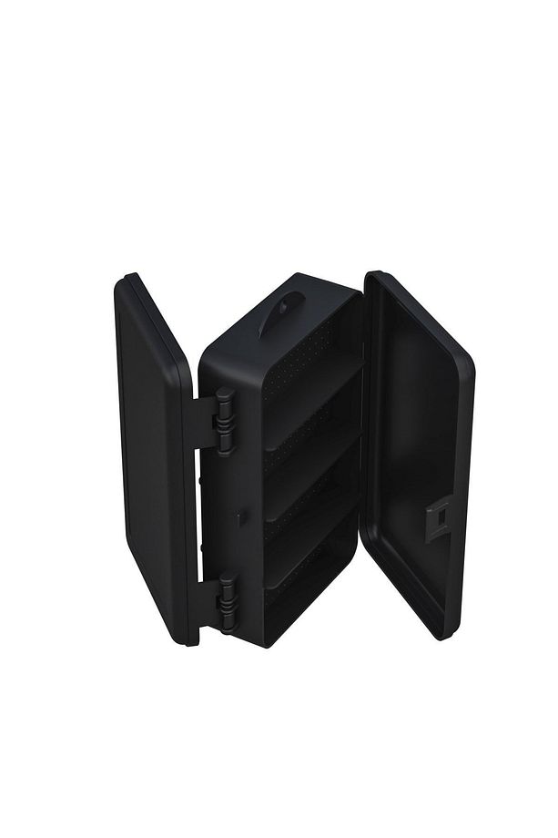 Mini Çok Amaçlı Çift Bölmeli Takı Ve Aksesuar Kutusu Organizer - 5