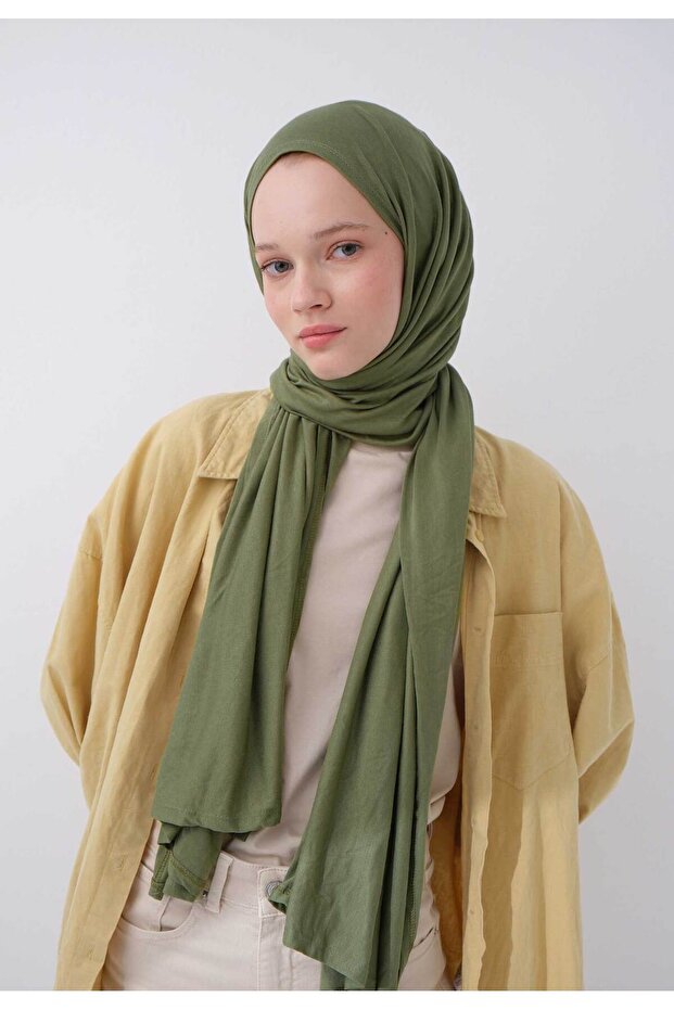 شال ممشط من الصنوبر الأخضر - 2
