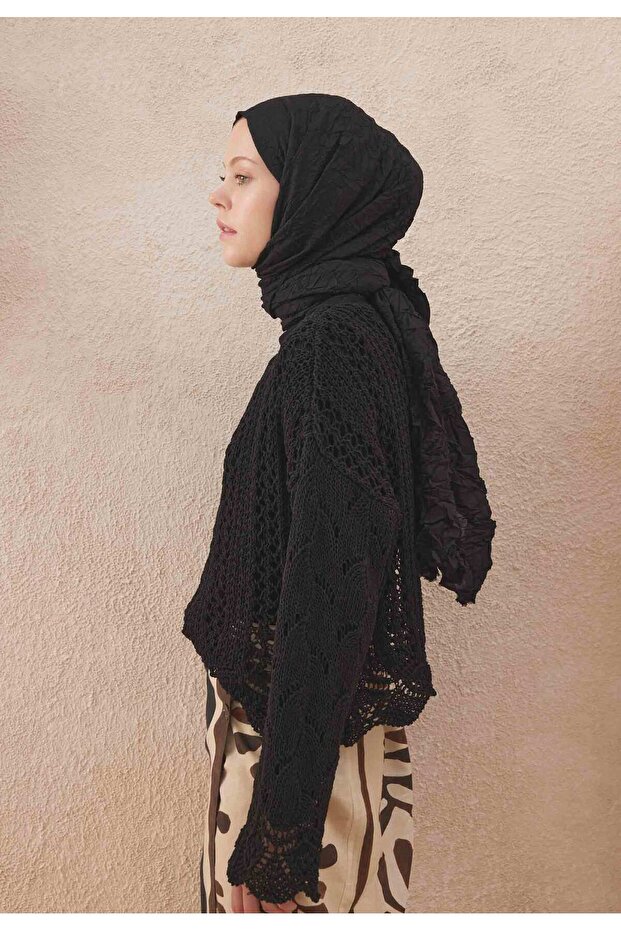 VUAL CRASH ŞAL SİYAH - 4