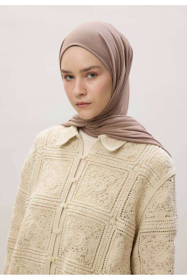 شال ممشط من فرو المنك - 6