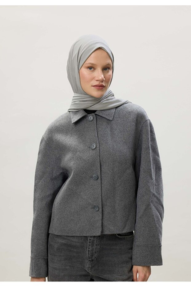 شال ممشط فضي - 6