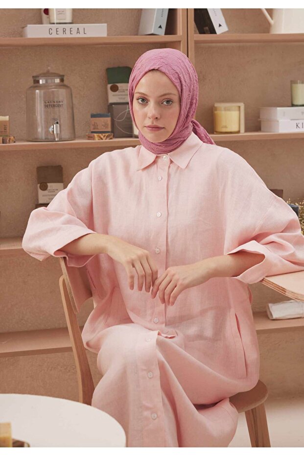 VUAL CRASH ŞAL SOFT PEMBE - 2