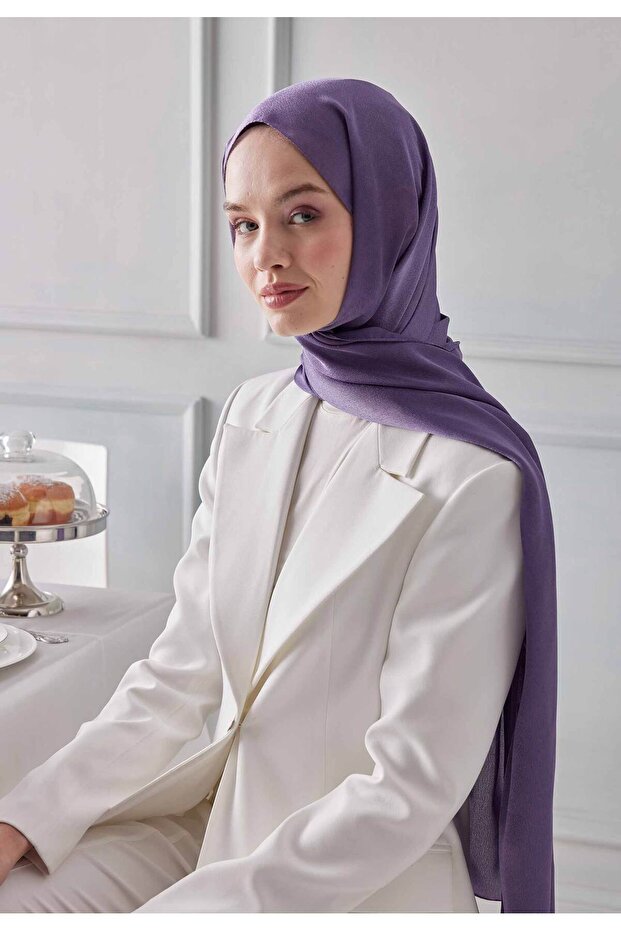 شال جانجان - لافندر - 3