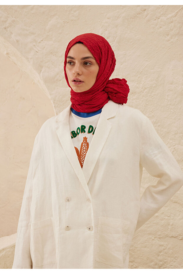 VUAL CRASH ŞAL KIRMIZI - 4