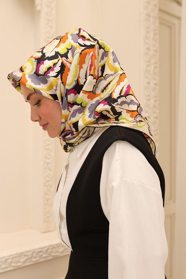 Twill İpek Eşarp 11460-42 - 4