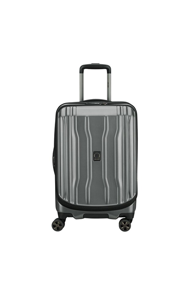 Cruise 58cm Hardcase 4 Double Wheel cabin Luggage Trolley Platinum