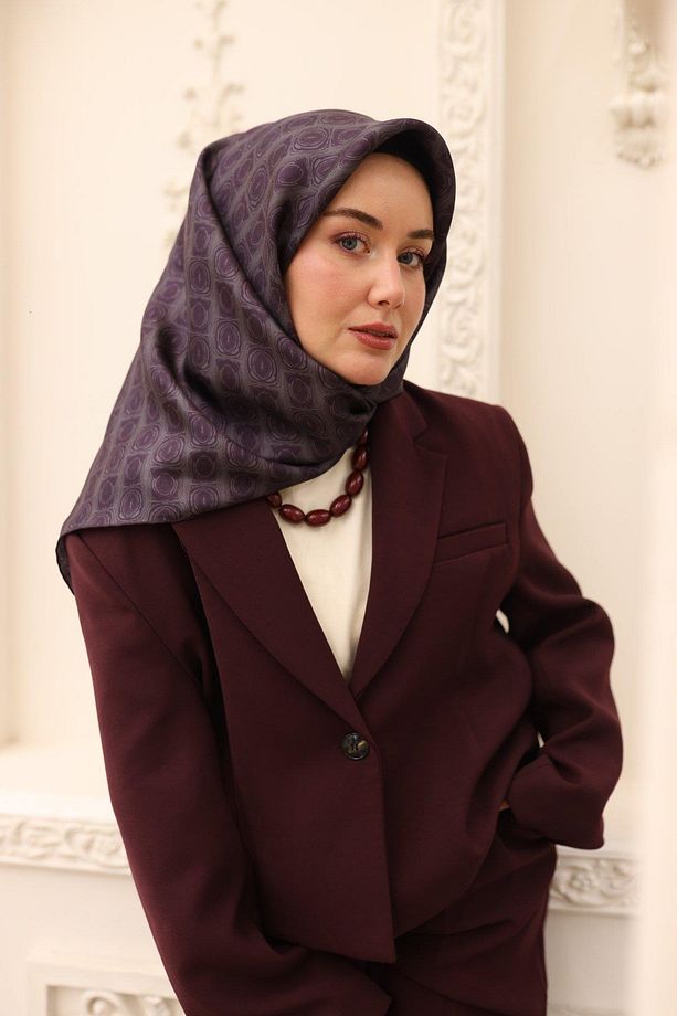 Twill Ipek Eşarp 11452-08 - 3