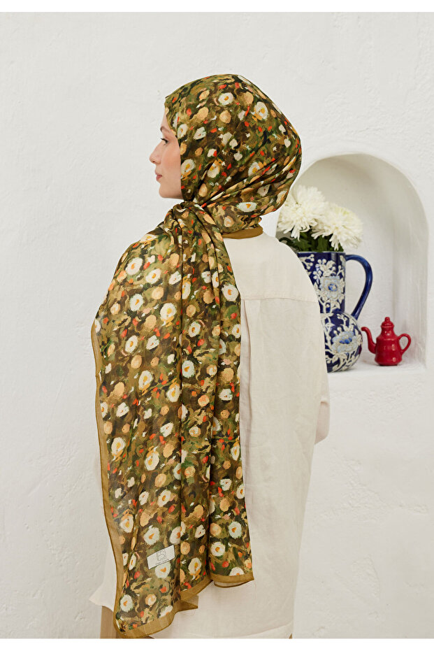 شال RAMI منقوش من AGNES - أرضي - 8