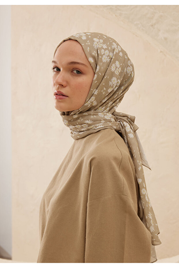 شال رامي منقوش من ديزي - مينك - 4