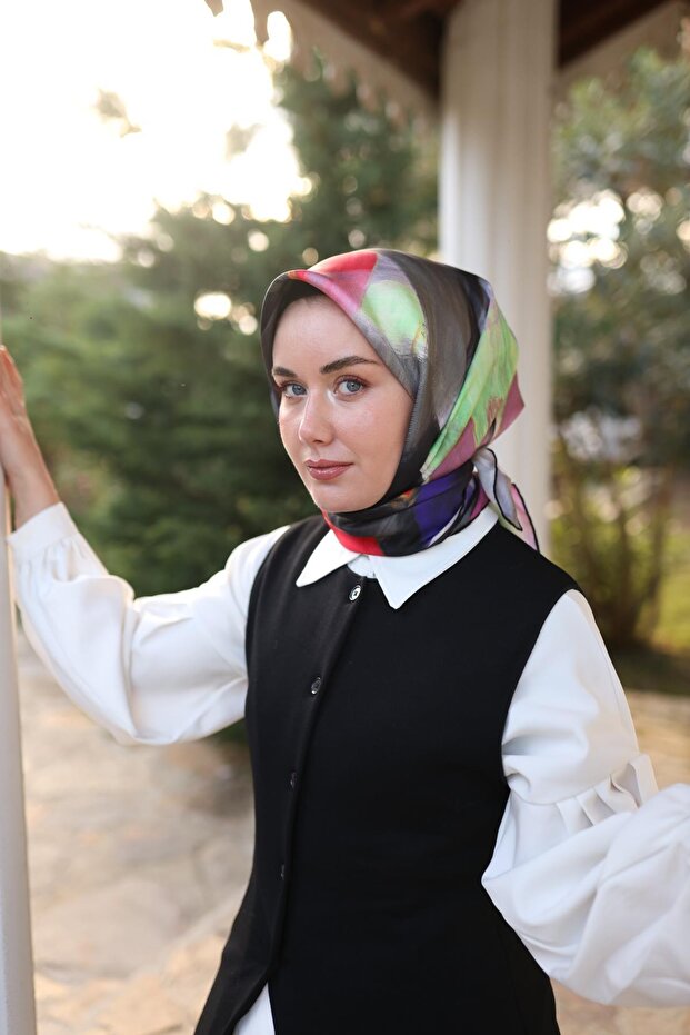 Twill Silk Scarf 11448-02
