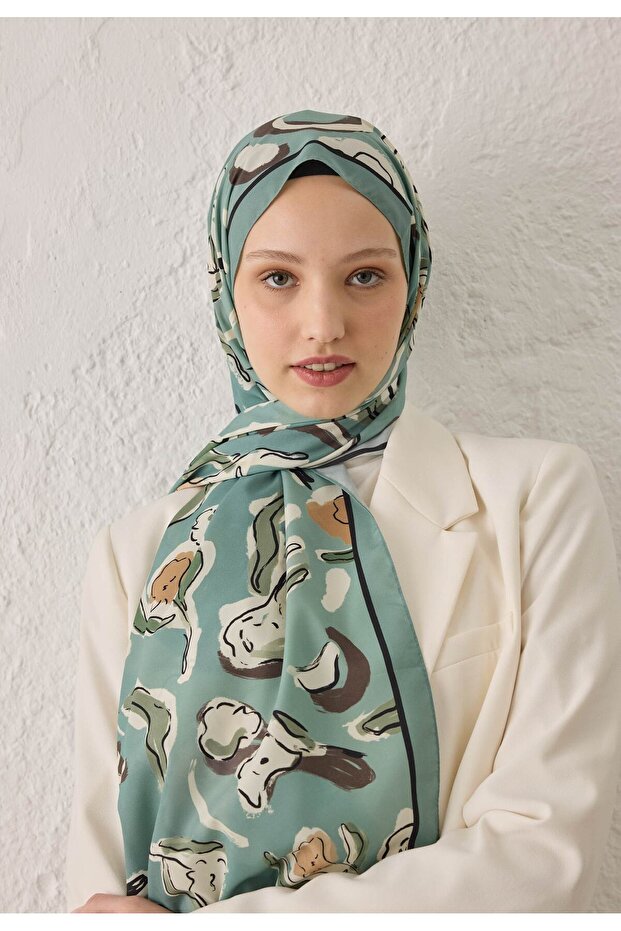 أسفل نمط شال مينت - 3