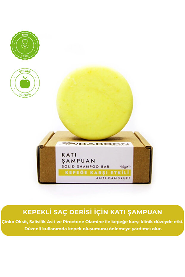 Turmeric Solid - Baboon Dandruff Shampoo - 1