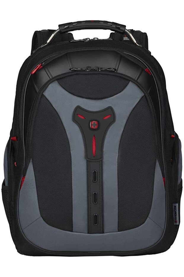 Pegasus 17 Inch Laptop Backpack - Black/Grey
