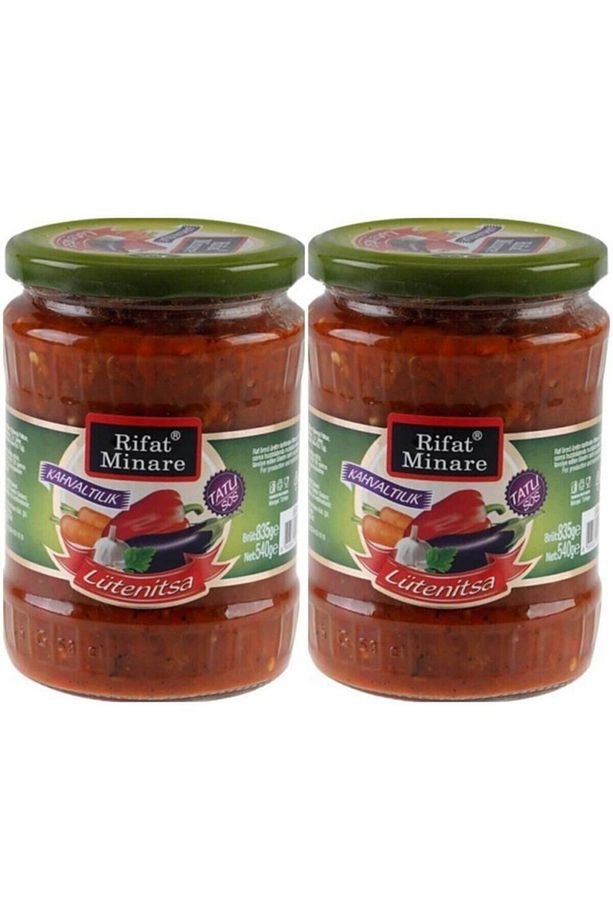 2 Adet Rifat M. Lutenitsa Tatlı Sos 540 gr - 1