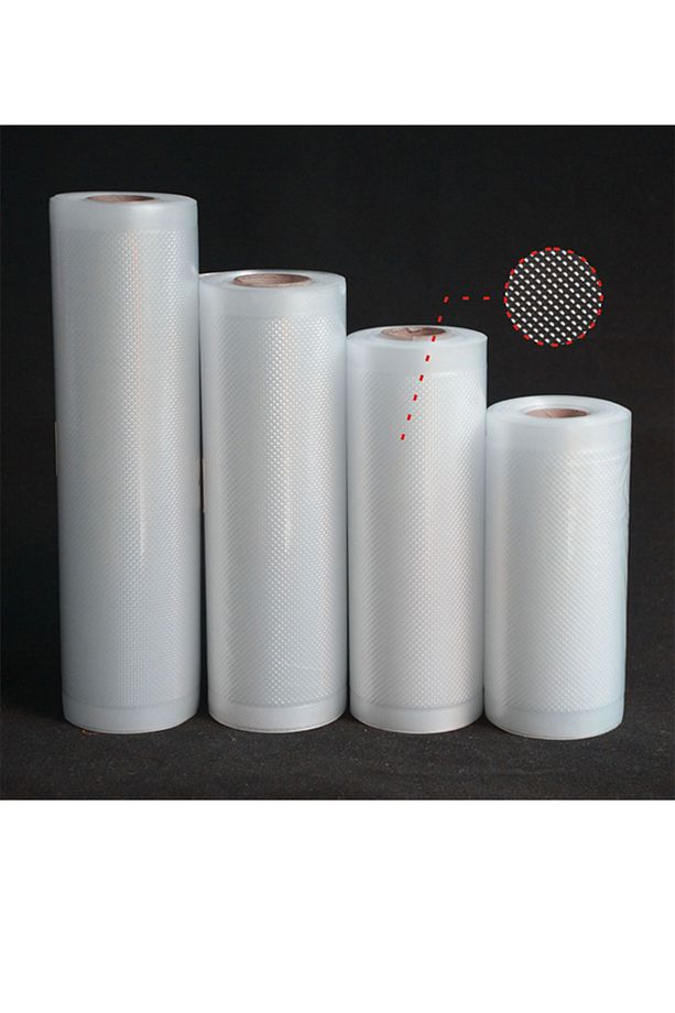 25cm X 5m Rulo Tırtıklı Vakum Makinesi Poşeti Vakum Poşeti - 6