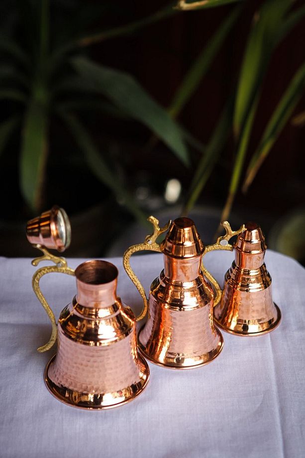 Bakır Mini Güğüm Seti 2 - 5