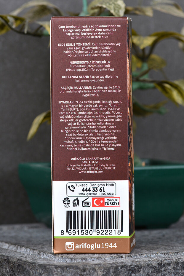 Çam Terebentin 50 ml %100 Saf - 3