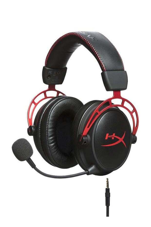 Cloud Alpha Gaming Headset - Black-Red - 4