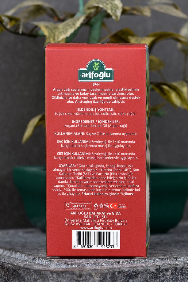 Argan Yağı 10ml %100 Saf Ve Doğal Argan Yağı 10ml - 3