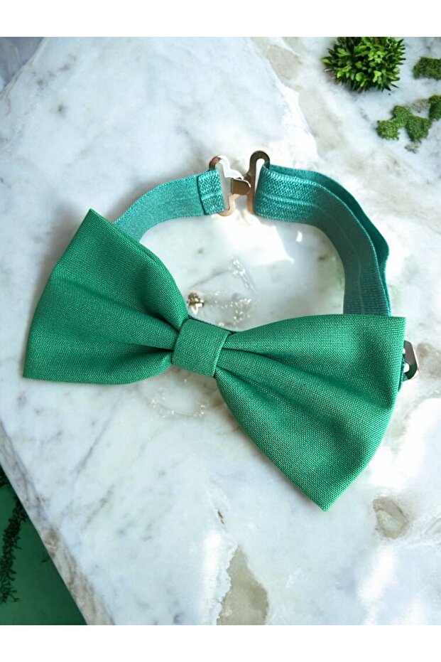 Green Children's Bow Tie