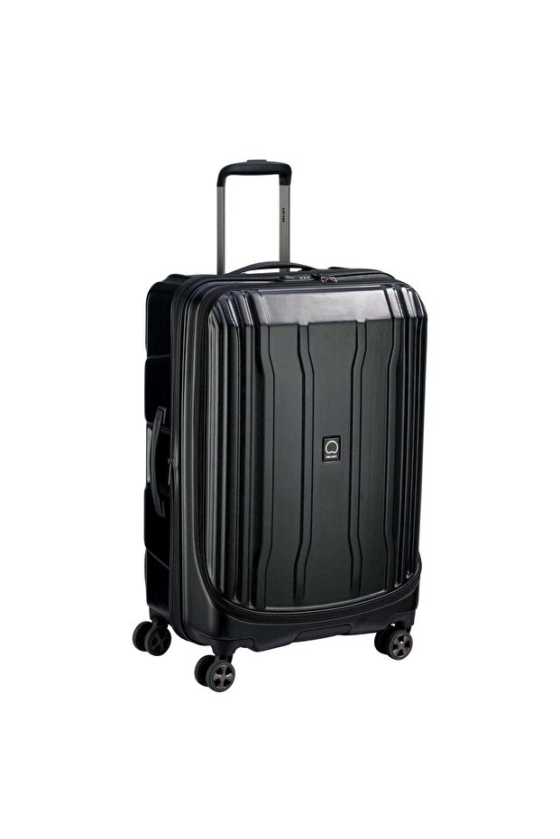 Cruise 70cm Hardcase 4 Double Wheel Check-In Luggage Trolley Black