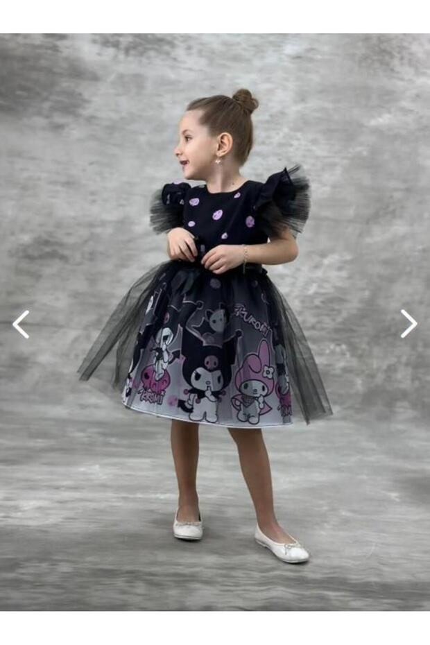 Kuromi Kids Dress Birthday Costume