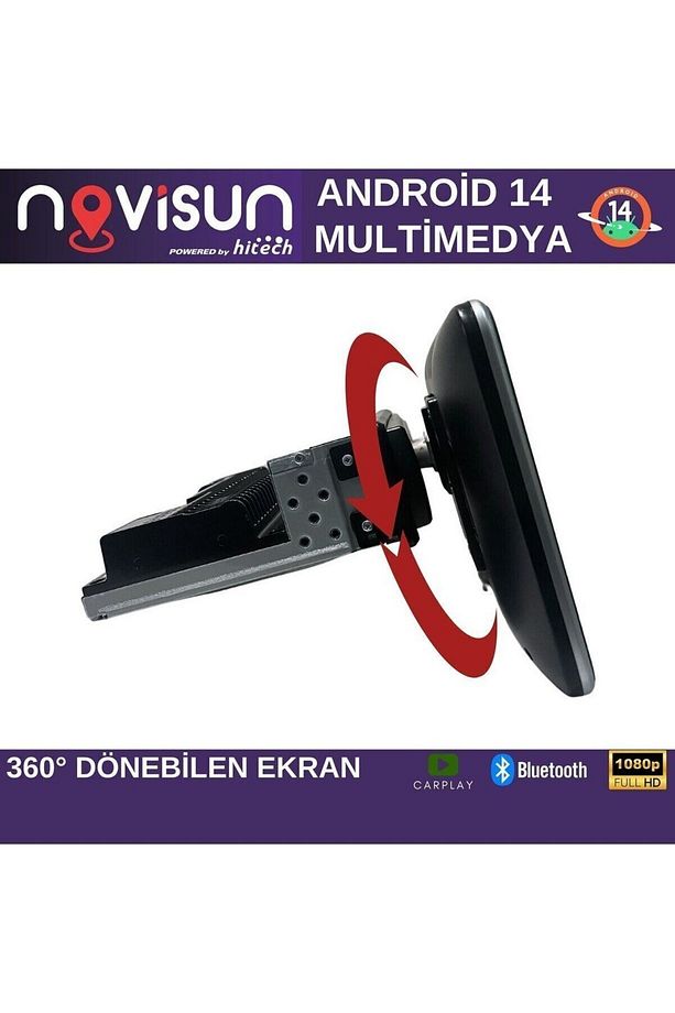 Universal Android 10.1 Inç Tablet Hareket Edebilen Teyp Android Multimedya 2gb Ram 32GB NV- - 2