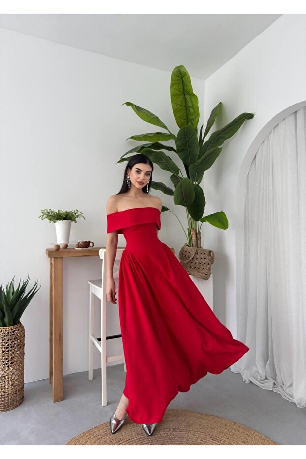 Melodia Atlas Uzun Elbise - 5