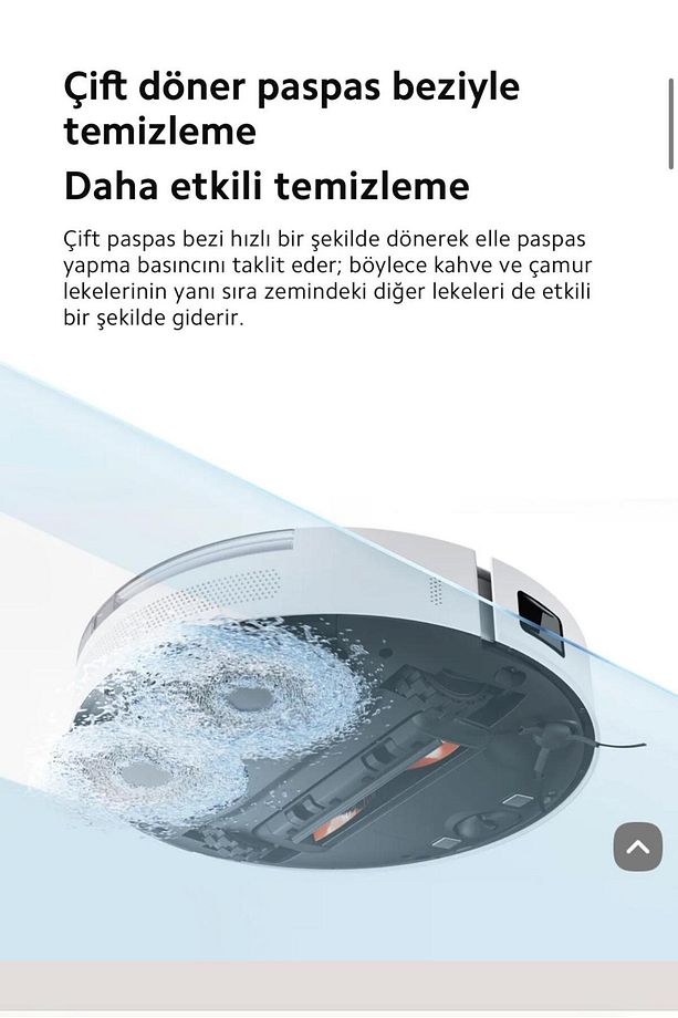 6000pa Sonik Titreşimle Olağanüstü Temizlik Yeni Nesil Lds Lazer Navigasyon Sistem Robot Süpürge S20 - 1