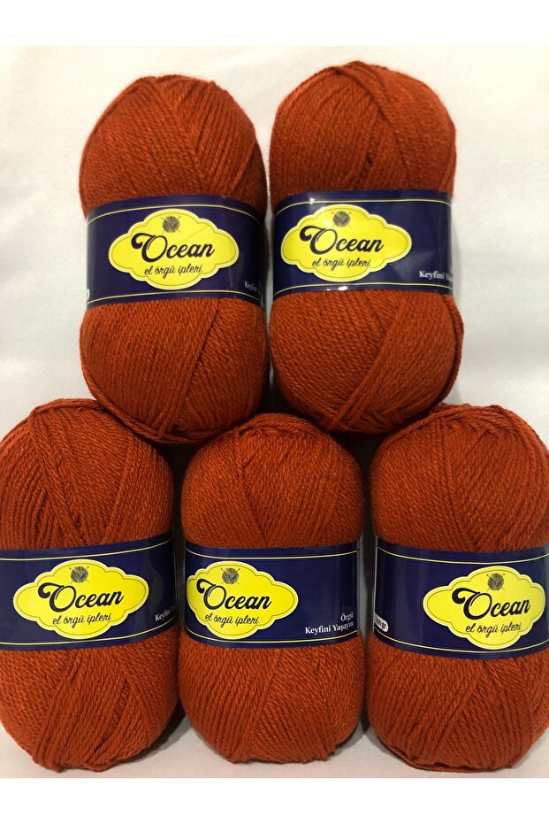 Patik el örgü ipi 5 adet 100 gr 225 metre - 1