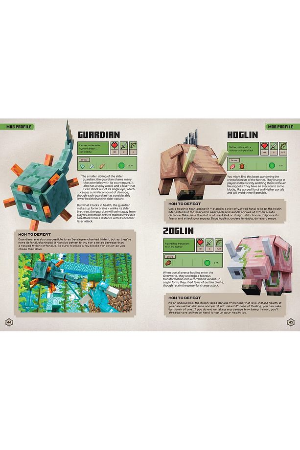 All New Official Minecraft Combat Handbook / Mojang AB - 3