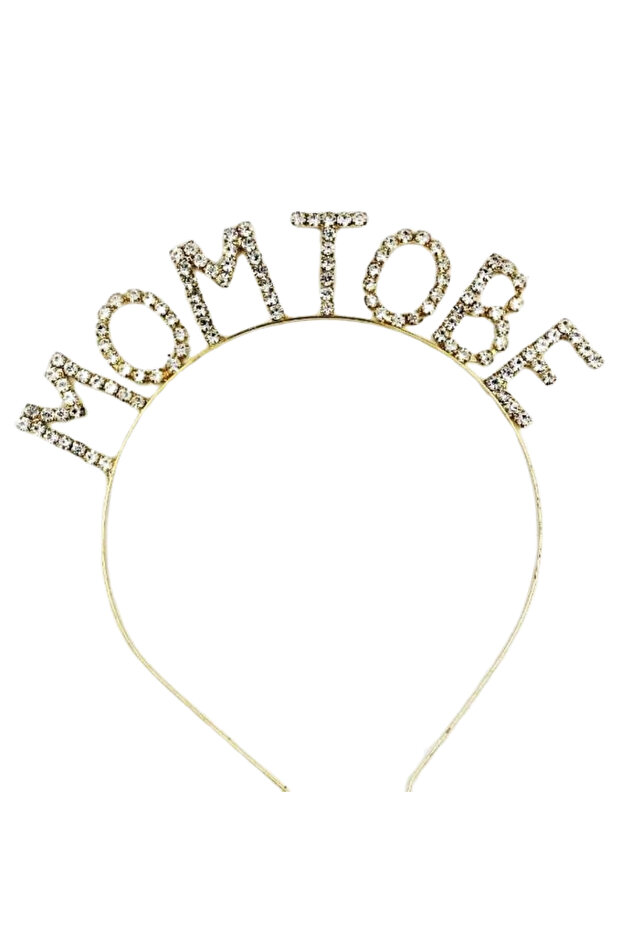 Luxury Metal Crown with Stones – for Birthday, Bride, Mom to Be Concepts