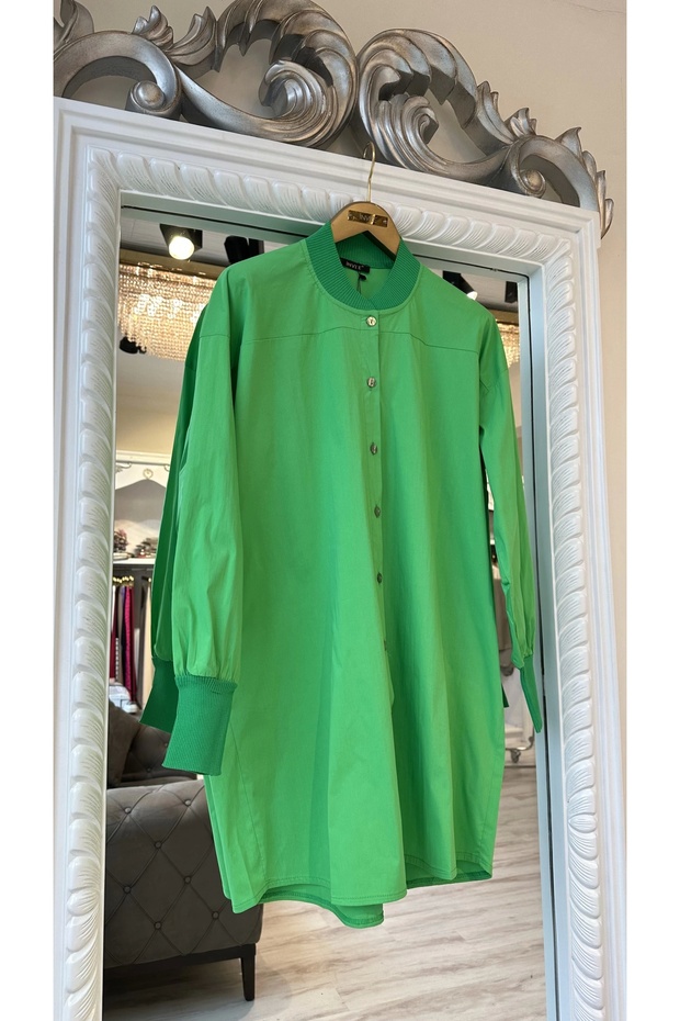 7103 Gömlek - Yeşil - 2