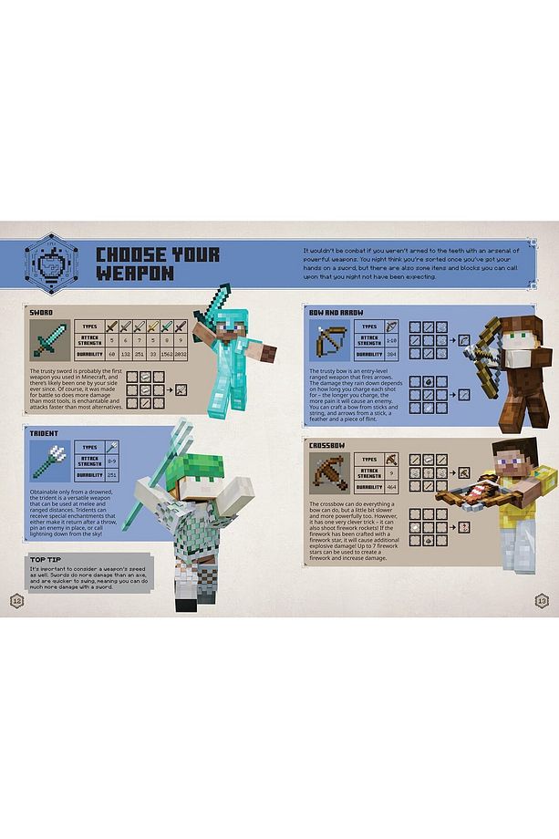 All New Official Minecraft Combat Handbook / Mojang AB - 2
