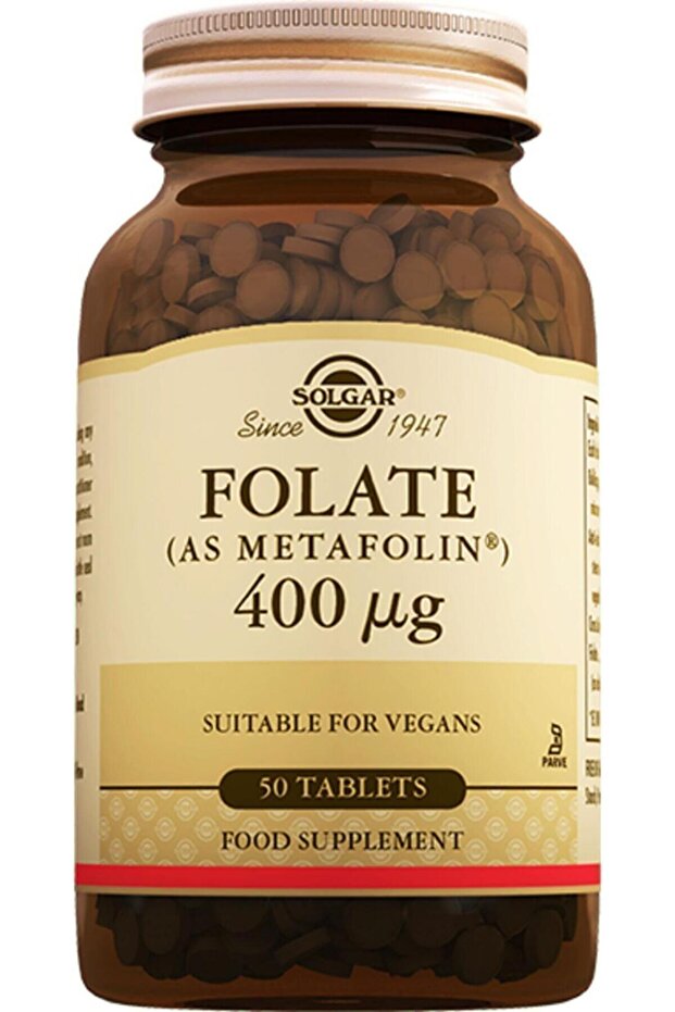 Folate 400 Mcg 50 Tablet - 1