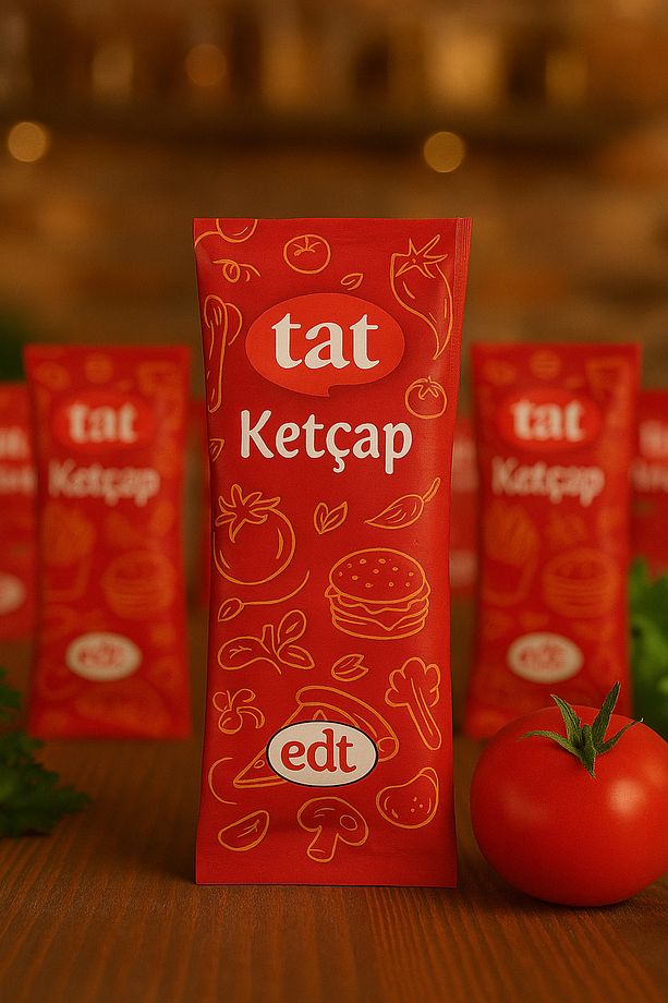 Tek Kullanımlık Stick Ketçap 9 gr X 500 Adet - 1