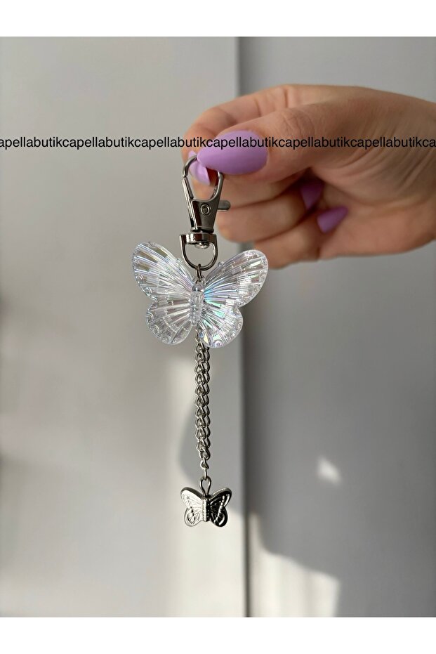 سلسلة مفاتيح Fairycore Butterfly Charm