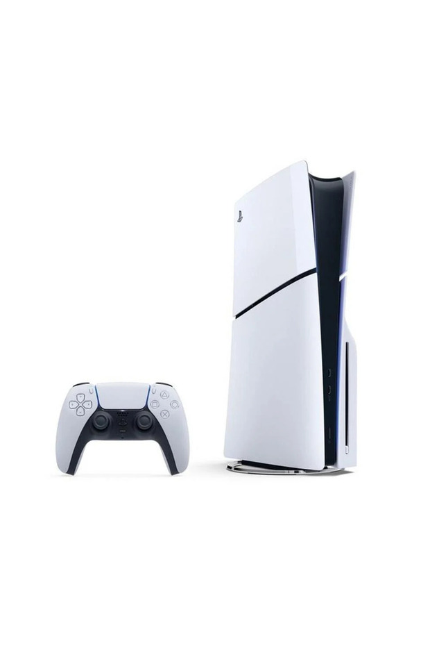 مجموعة وحدة تحكم ألعاب بلاي ستيشن 5 سليم سي دي - 1