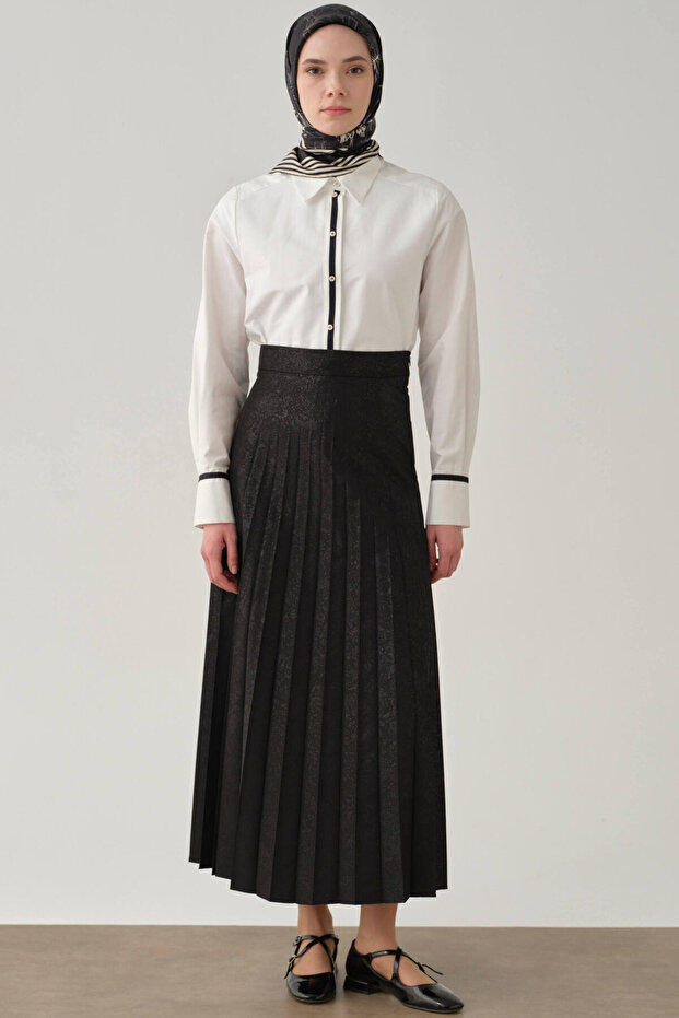 Plisoley Etek - Siyah - 5