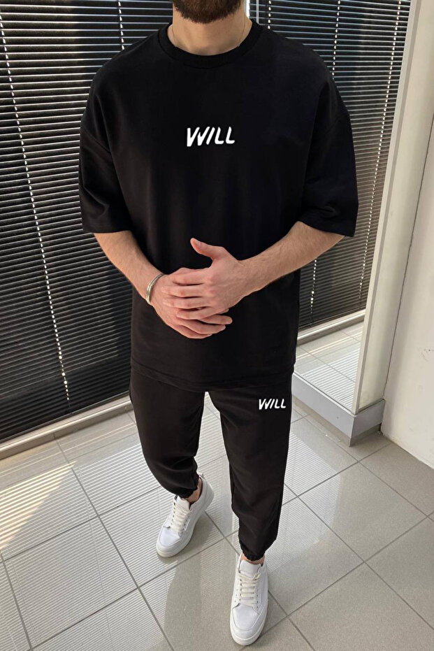 بدلة سفلية - بدلة علوية مطبوعة كبيرة الحجم - 1